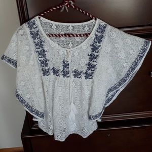 Handmade top from Romania (S/M)